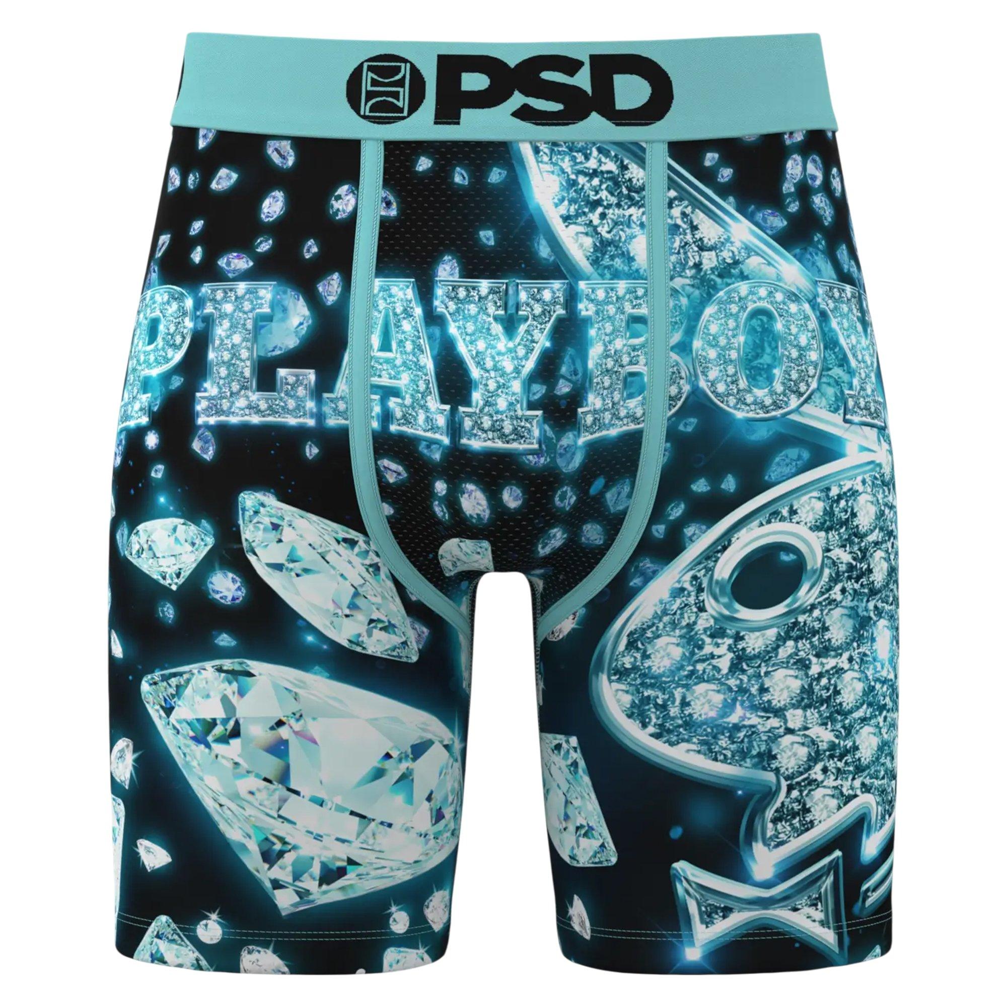 PSD Men's x Playboy VVS Underwear - BLUE/BLACK
